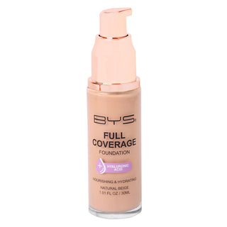 BYS Foundation Full Coverage Natural Beige