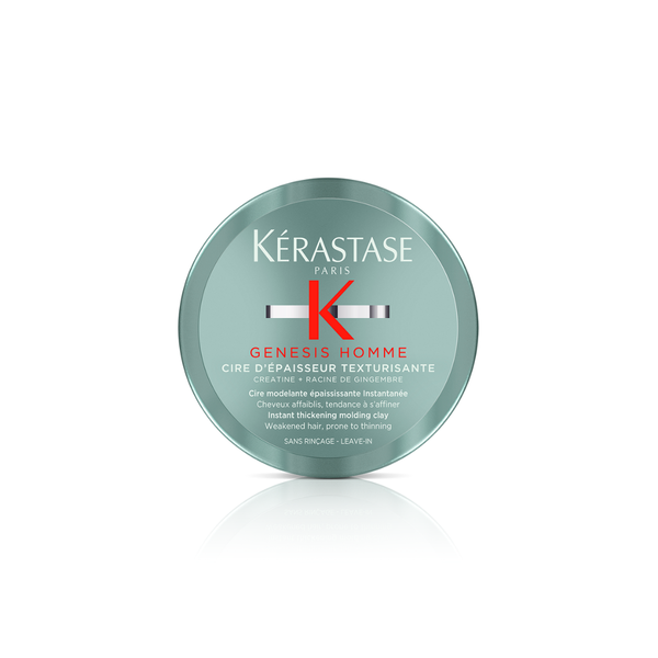 Kérastase Genesis Homme Cire d’Épaisseur Texturisante 75ml – Cire Coiffante Épaississante
