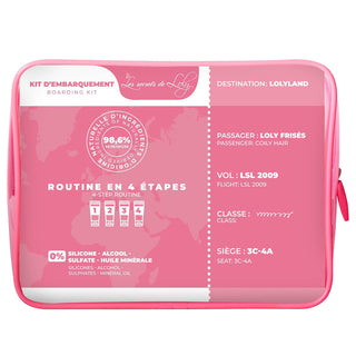LES SECRETS DE LOLY TROUSSE DE VOYAGE CHEVEUX FRISES