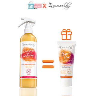Les Secrets de Loly Cocktail Curl Remedy Sérum Hydratant & Réparateur 310ml = Boost Curl 30ml Offerte