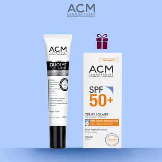 ACM Duolys Crème Légère Hydratante Anti-Âge 40 ml = Crème Solaire SPF50+ 40 ml Offerte