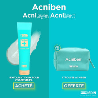 ISDIN ACNIBEN+ GOMMAGE EXFOLIANT 100ML = TROUSSE OFFERTE