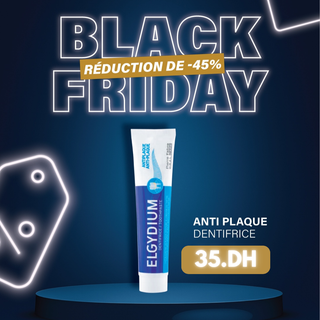 ELGYDIUM DENTIFRICE ANTI PLAQUE CHLORHEXIDINE 75G