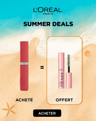 L'oréal paris-infaillible matte resistance - rouge à lèvres  645 CRSH ALR = Mini mascara OFFERT
