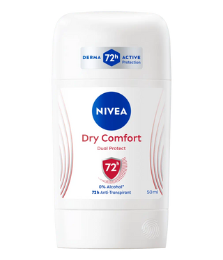 NIVEA Déodorant Stick Femme Dry Comfort 72h – anti-transpirant longue durée, Beautymarket Maroc