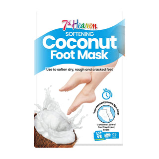 7TH HEAVEN MASQUE PIEDS ADOUCISSANT À LA NOIX DE COCO 1 PAIRE