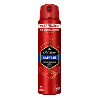 OLD SPICE CAPTAIN DÉODORANT SPRAY POUR HOMME SCENT OF FIERCE OCEAN 150 ML