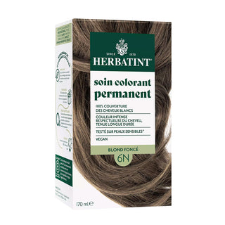 HERBATINT SOIN COLORANT PERMANENT 6N BLOND FONCE 170 ML