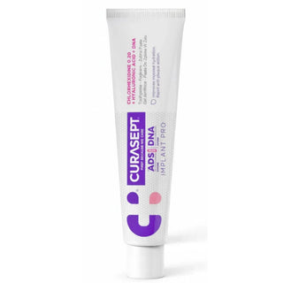Curasept ADS DNA Implant Pro – Dentifrice 0,20 % CHX + Acide Hyaluronique 75 ml