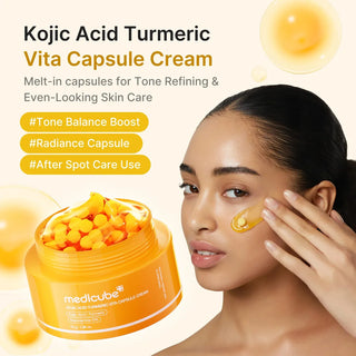 MEDICUBE KOJIC ACID TURMERIC VITA CAPSULE CREME 53G