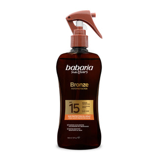 BABARIA SPRAY HUILE SOLAIRE PROTECTRICE AU MONOÏ DE TAHITI SPF 15 300ml