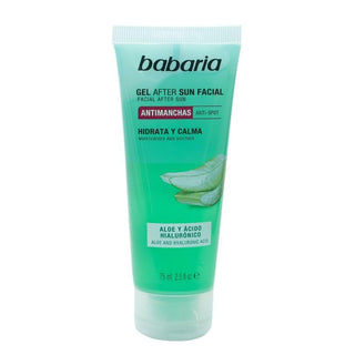 BABARIA GEL APRES SOLEIL ALOE VERA VISAGE 75ML