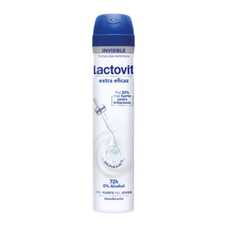 LACTOVIT DÉODORANT SPRAY EXTRA EFICAZ INVISIBLE 72H 200ML