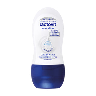 LACTOVIT DEODORANT ROLL EXTRA EFICAZ INVISIBLE 72H 50ML