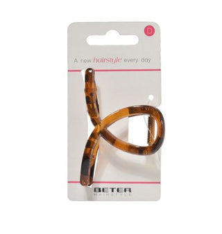 BETER Hairstyle PINCE A CHEVEUX 8 CM FORME COQUILLE 19252