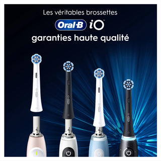 ORAL-B IO 2 BROSSETTES GENTLE CARE BLANC TÊTE DE RECHANGE POUR GENCIVES SENSIBLES