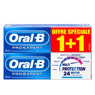 ORAL-B PACK DENTIFRICE PRO-EXPERT PROFESSIONAL PROTECTION 2* 75ML