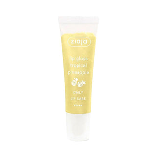 Ziaja Tropical D'Ananas Lip Gloss 12ml = Gommage À Lèvres d'ananas Offert