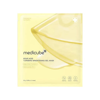 MEDICUBE KOJIC ACID TURMERIC BRIGHTENING GEL MASK 28G 1 UNITE