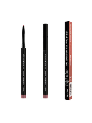 ABSOLUTE NEW YORK GLIDE ET GLAM GEL LIP LINER NUDE PINK