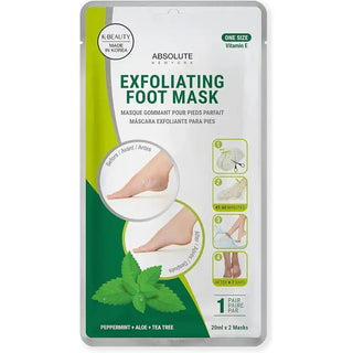 Absolute New York Foot Mask for Perfect One Size Vitamin E