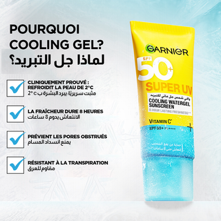 GARNIER SUPER UV COOLING GEL 30ML