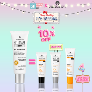 Cantabria Heliocare 360º Age Active Fluid SPF50 50ml = 3 Minis Offerts