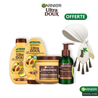 Garnier Ultra Doux Avocat Routine Pour Cheveux Ondules = ZIF HAYATI by MENA CREATION OFFERTE