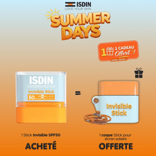 ISDIN Fotoprotector Invisible Stick SPF50 10g = Coque Stick Offerte