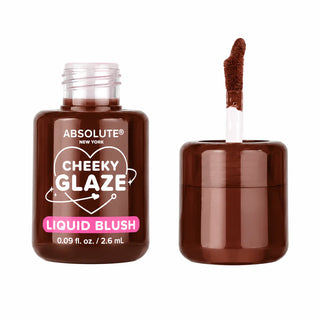 ABSOLUTE NEW YORK CHEEKY GLAZE LIQUID BLUSH CHILI BROWN 2.6ML