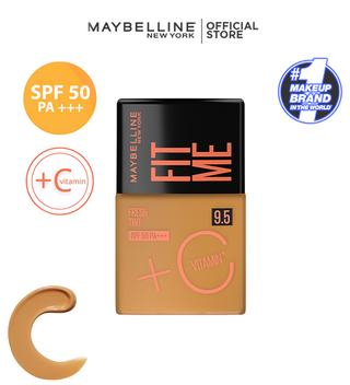 Maybelline New York - Fond de teint Fit Me Fresh Tint  SPF 50 = Micellar Vit C 100ML