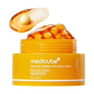 MEDICUBE KOJIC ACID TURMERIC VITA CAPSULE CREME 53G