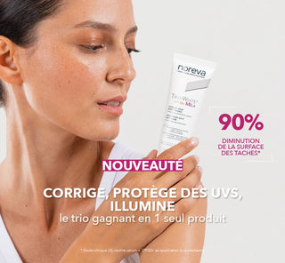 NOREVA TRIO WHITE MELA SPF50+ SOIN DE JOUR ANTI TACHES 50ML