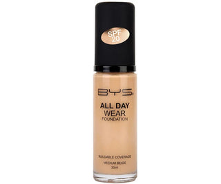 BYS All Day Wear Foundation Medium Beige
