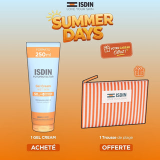 ISDIN FOTOPROTECTOR GEL CREAM SPF 50+ PROTECTEUR CORPS = TROUSSE OFFERTE