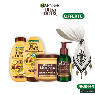 Garnier Ultra Doux Avocat Routine Pour Cheveux Ondules = ZIF HAYATI by MENA CREATION OFFERTE