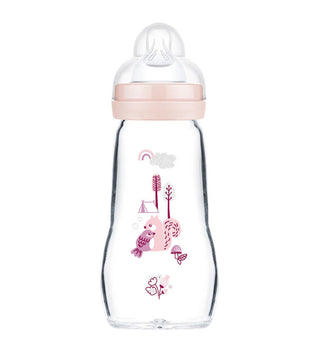 Mam Baby Biberon en verre +2m 260ml