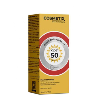 COSMETIX CREME ANTI ROUGEURS SPF 50+ PEAUX SENSIBLES 50 ML