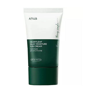 ANUA Heartleaf Silky Moisture Sun Cream SPF 50+ 50ML