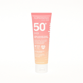 ALPHANOVA DAILY SUN SPF 50+ CREME SOLAIRE VISAGE SUN GLOW 150 ML