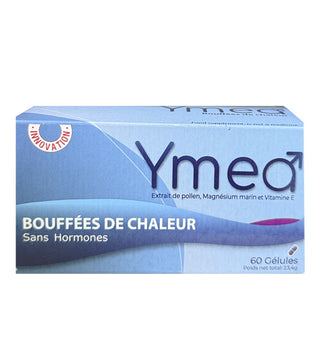 Ymea Homme Bouffées de Chaleur 60 Gélules