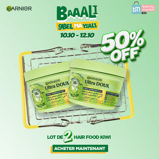 GARNIER DUO ULTRA DOUX HAIR FOOD 3 EN 1 KIWI 390 ML = LE 2ÈME À -50%