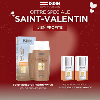 ISDIN FOTOPROTECTOR FUSION WATER COLOR BRONZE SPF 50 = 2 FUSION WATER MAGIC 10 ML OFFERTS