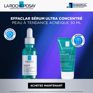 La roche posay effaclar serum ultra concentre 30ml = Gel Effaclar 15 ML Offert