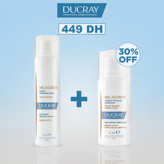 DUCRAY PACK MELASCREEN CONTOUR DES YEUX 15 ML + MELASCREEN SERUM ANTI TACHES 40 ML