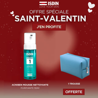 ISDIN ACNIBEN MOUSSE NETTOYANTE PURIFIANTE 150ML = TROUSSE OFFERTE