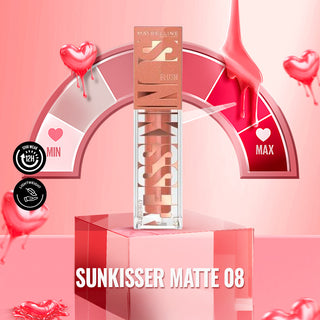 MAYBELLINE SUNKISSER BLUSH 08 SHADES ON
