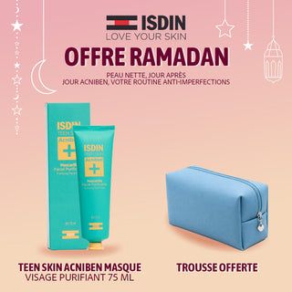 ISDIN TEEN SKIN ACNIBEN MASQUE VISAGE PURIFIANT 75 ML = TROUSSE OFFERTE