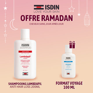 ISDIN SHAMPOO LAMBDAPIL ANTI HAIR LOSS 200ML = SHAMPOO DAYLISDIN 100ML OFFERT