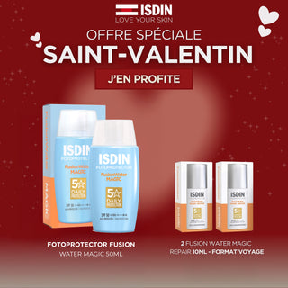 ISDIN FOTOPROTECTOR FUSION WATER MAGIC 50ML = 2 FUSION WATER MAGIC 10 ML OFFERTS